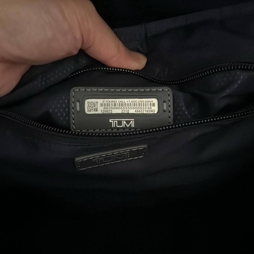 TUMI voyageur backpack in grey - Picture 3 of 3